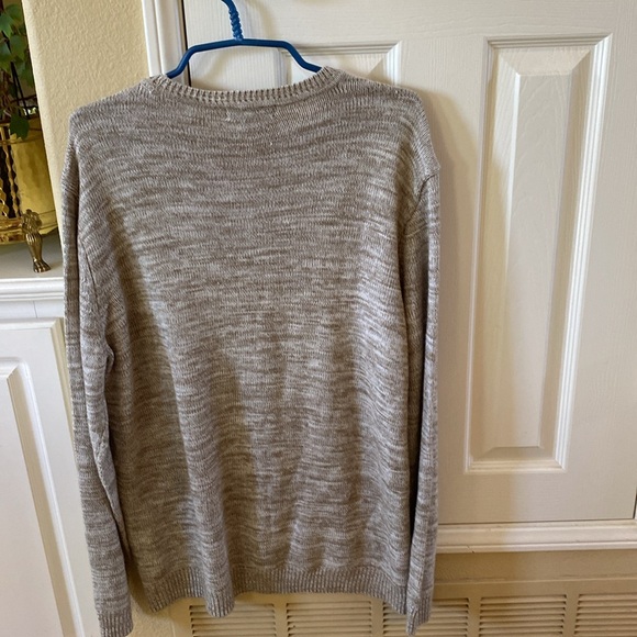 Cream beige/brown sweater size XL - Picture 5 of 5